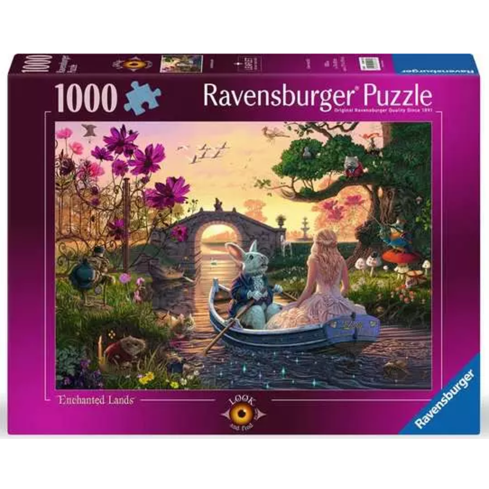 Look & Find Enchanted Lands 1000 Piece Puzzle