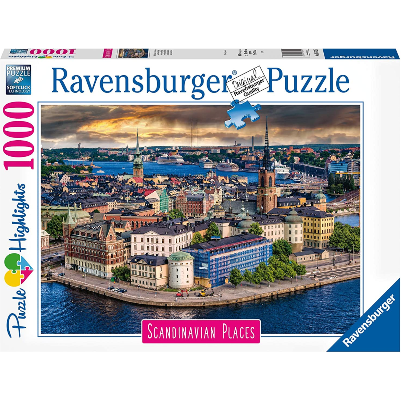Stockholm Sweden 1000 Piece Puzzle