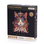 Wooden Puzzle - Cat King - 200 Pieces