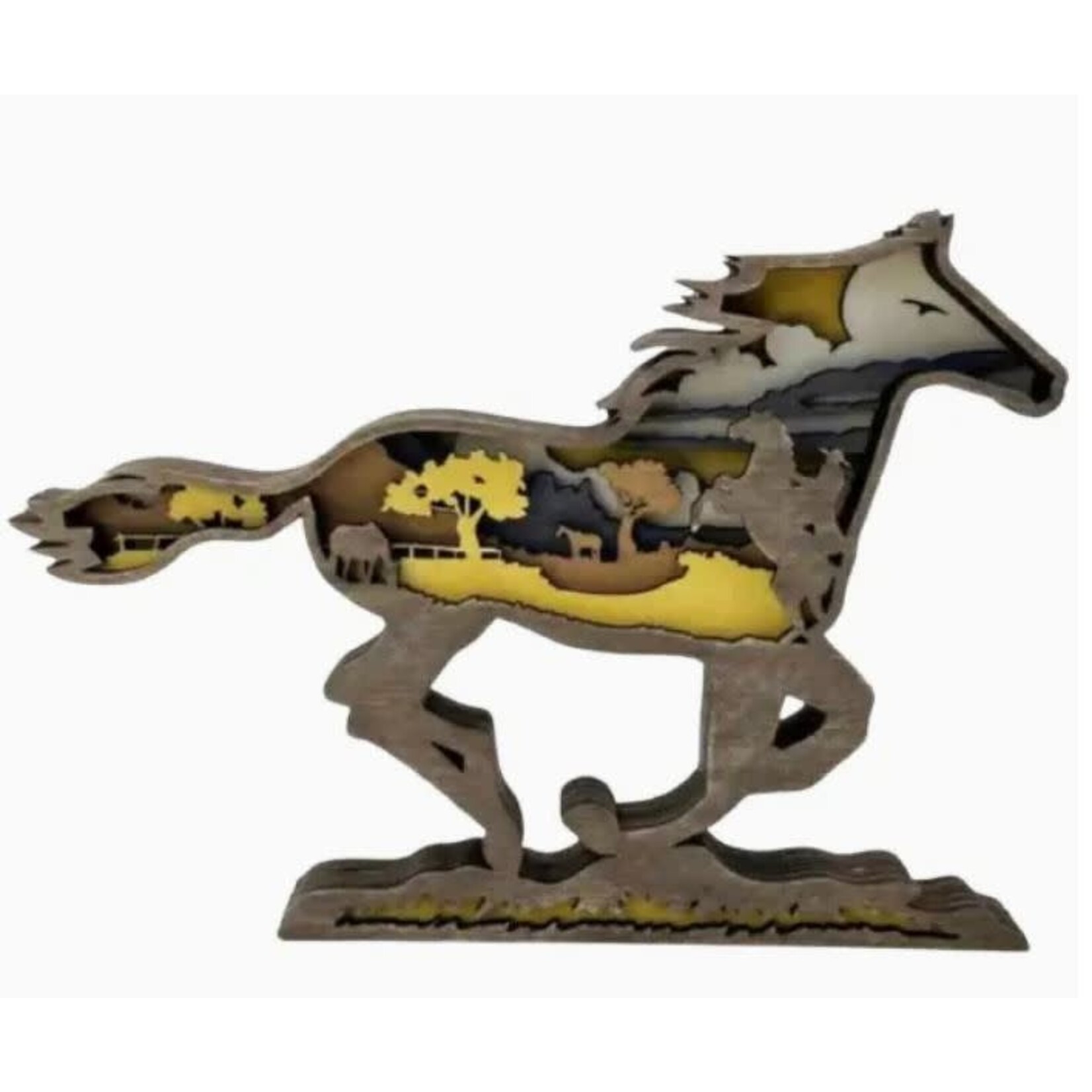 Shelf Sitter - Running Horse