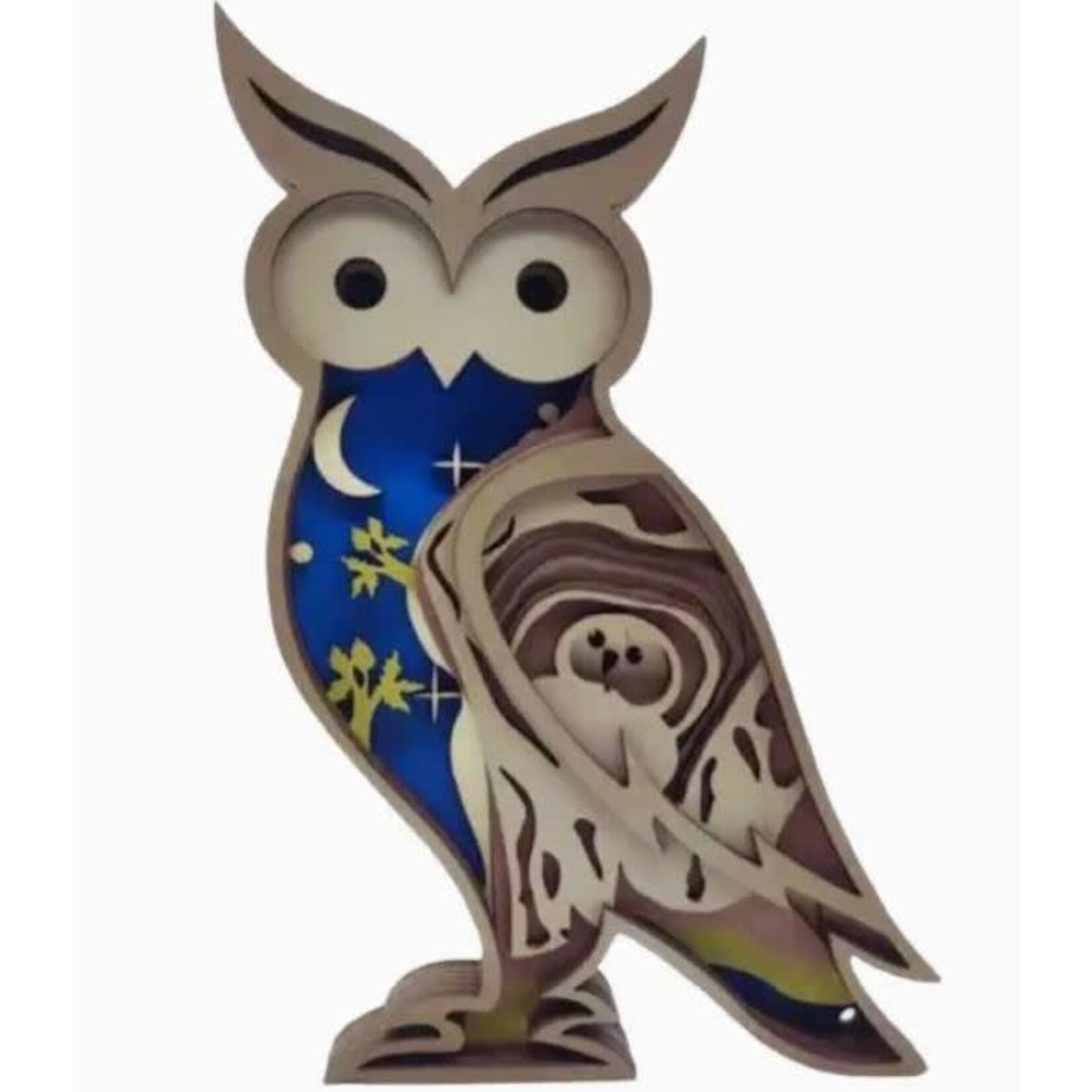 Shelf Sitter - Blue Owl