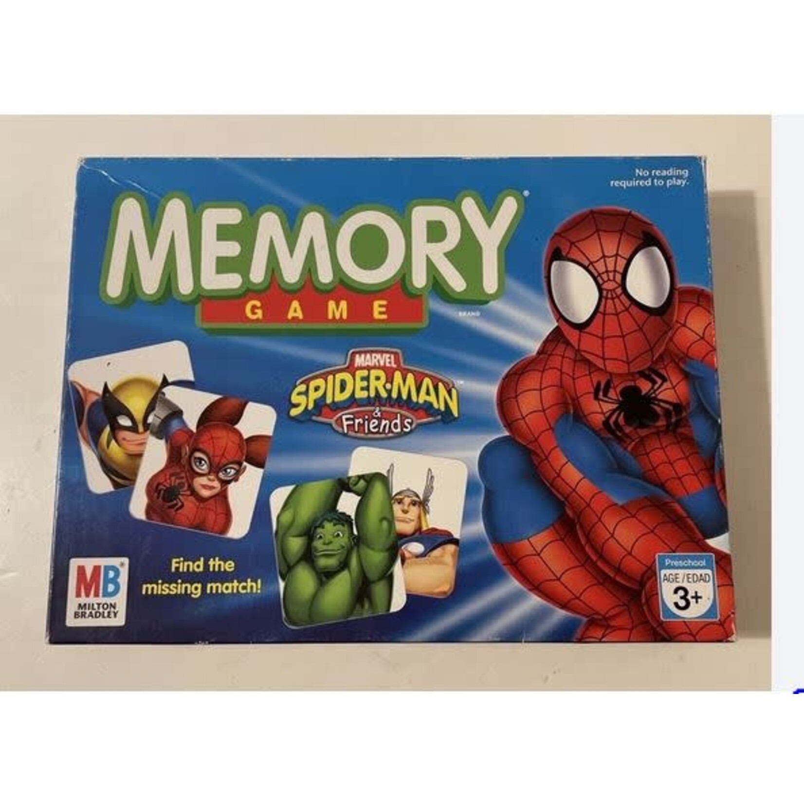 #11671 Spiderman & Friends Memory Game Dragon Cache Used Game