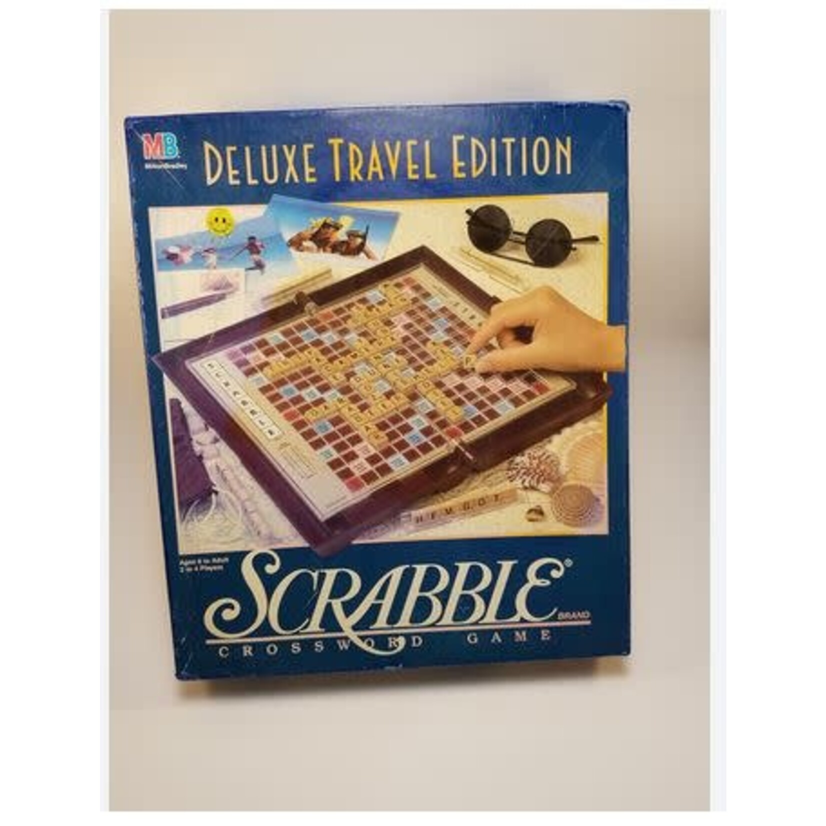 #11669 Scrabble: Deluxe Travel Edition Dragon Cache Used Game