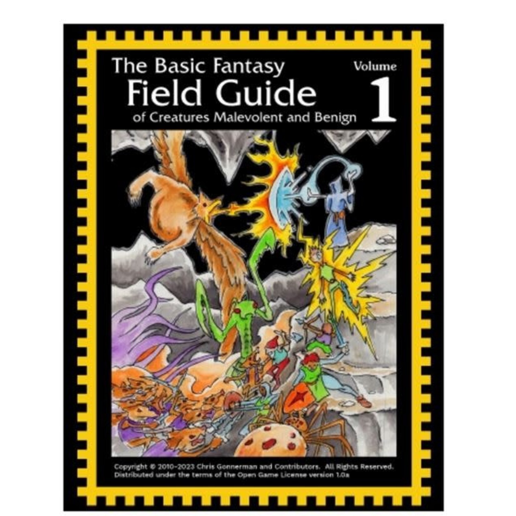 #11666 Basic Fantasy RPG: field Guide dragon cache used game