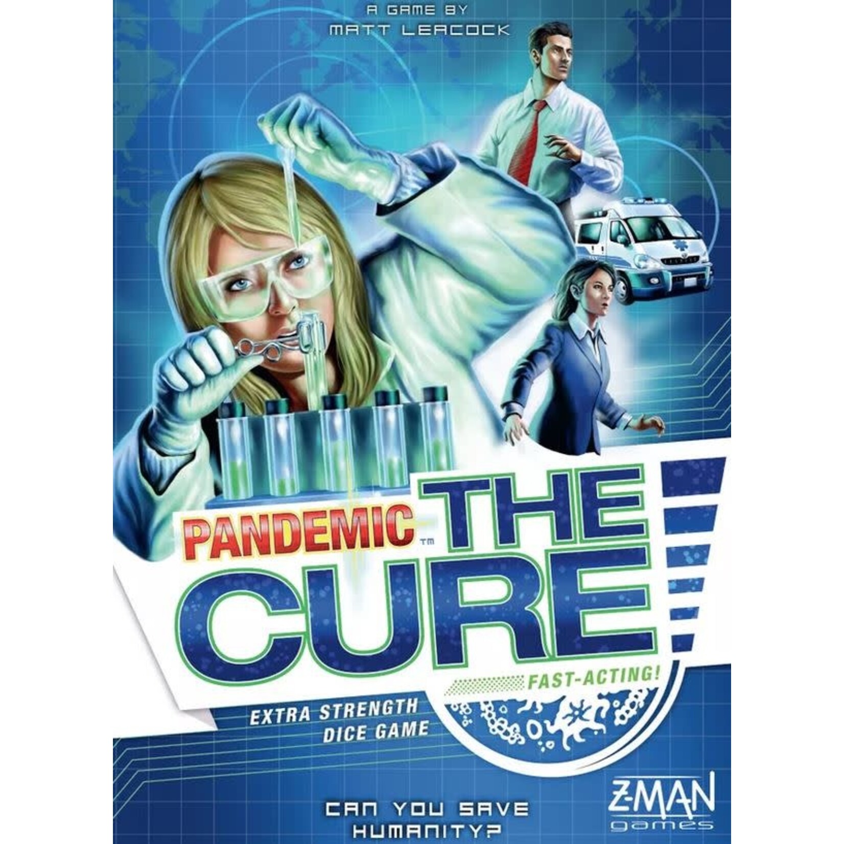 #11624 Pandemic the Cure + Experimental Meds Dragon Cache Used Game