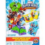 #11608 Marvel Superheros Adventures Memory Match Game Dragon Cache Used Game