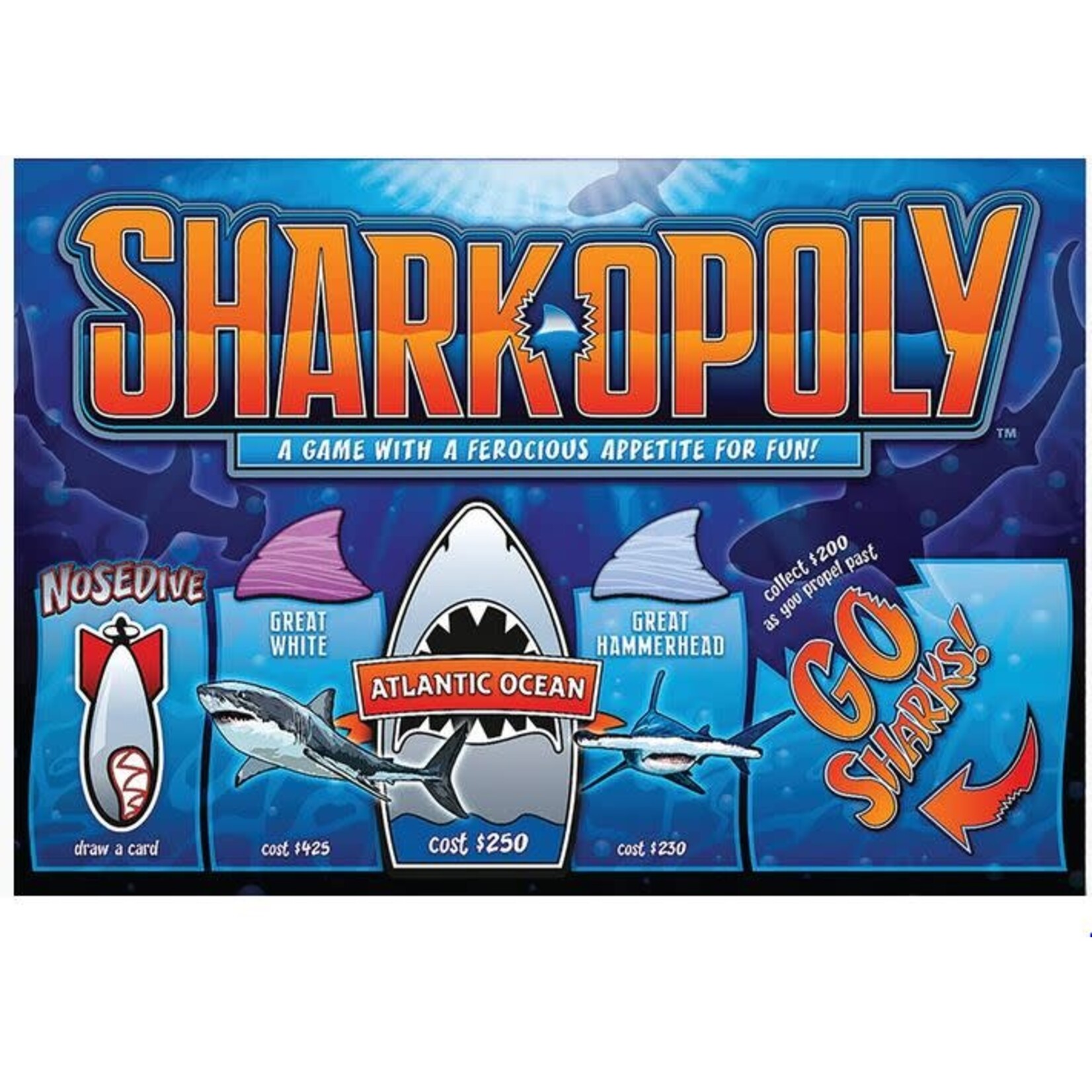 #11586 Sharkopoly Dragon Cache Used Game