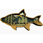 Shelf Sitter - Forest Fish