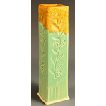 Tall Square Bud Vase - Teal