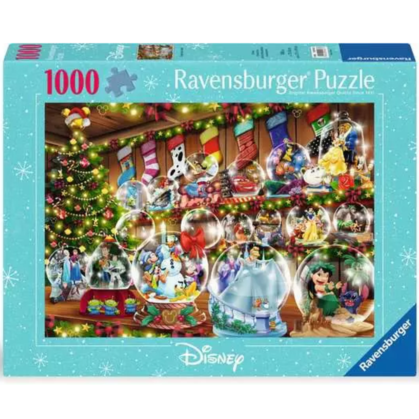 Disney Snowglobes 1000 Piece Puzzle