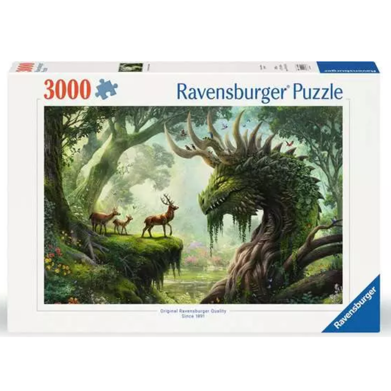 The Forest Dragon Awakes 3000 Piece Puzzle