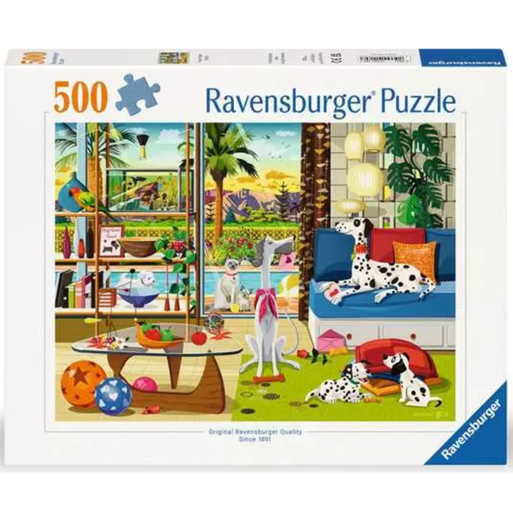 Pets of Palm Springs  500 Piece USJ Puzzle
