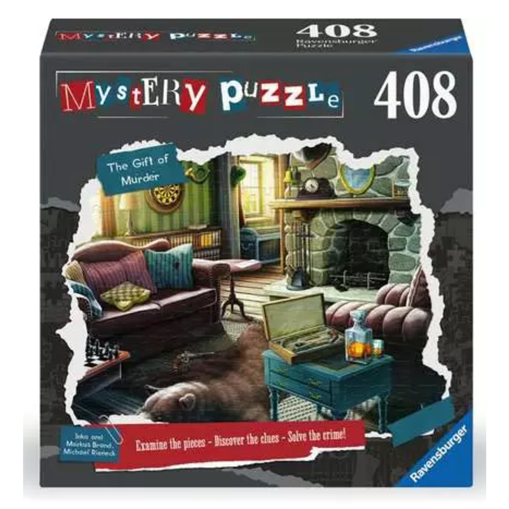 Mystery Puzzle: The Gift of Murder 408 Piece Puzzle
