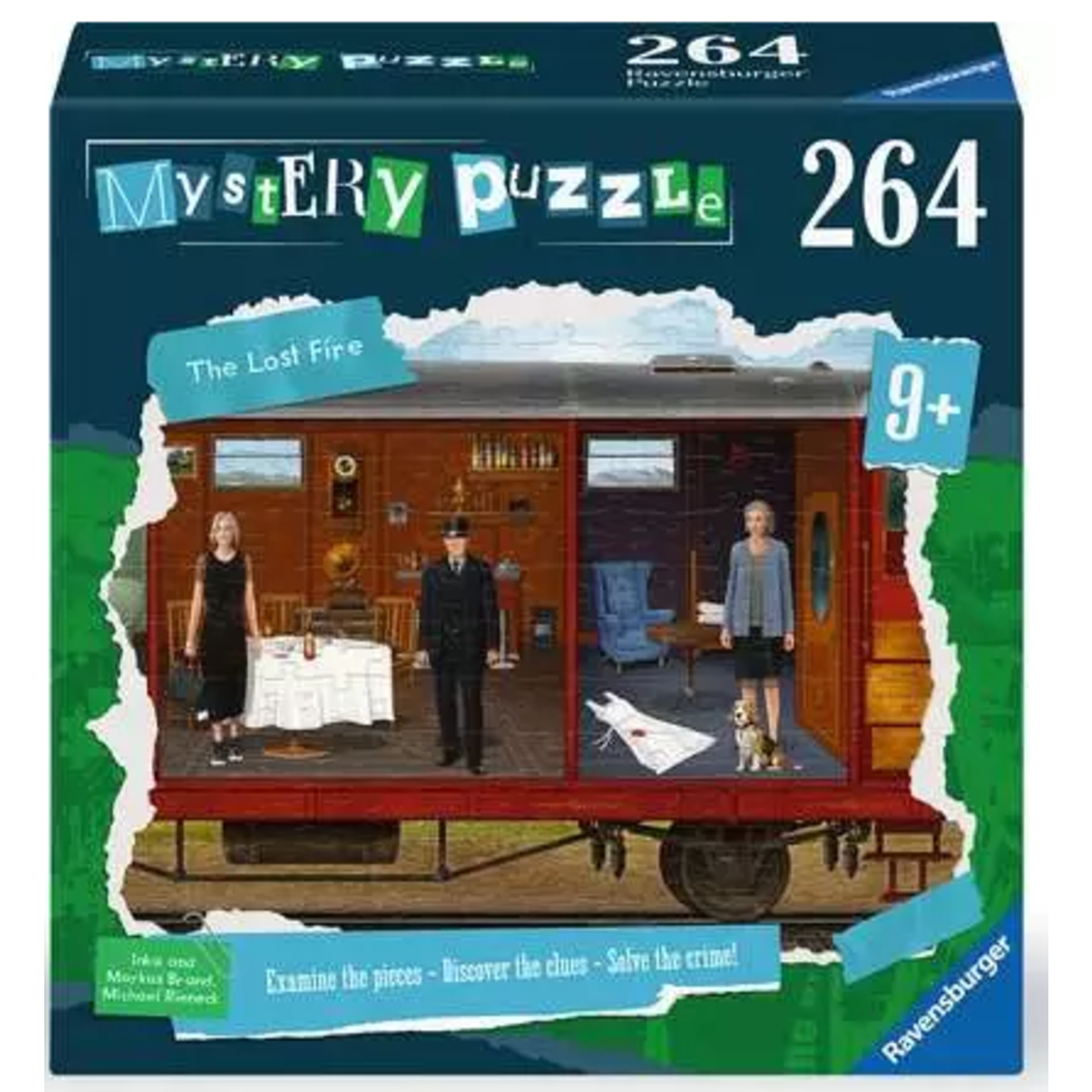 Mystery Puzzle: The Lost Fire 264 Piece Puzzle