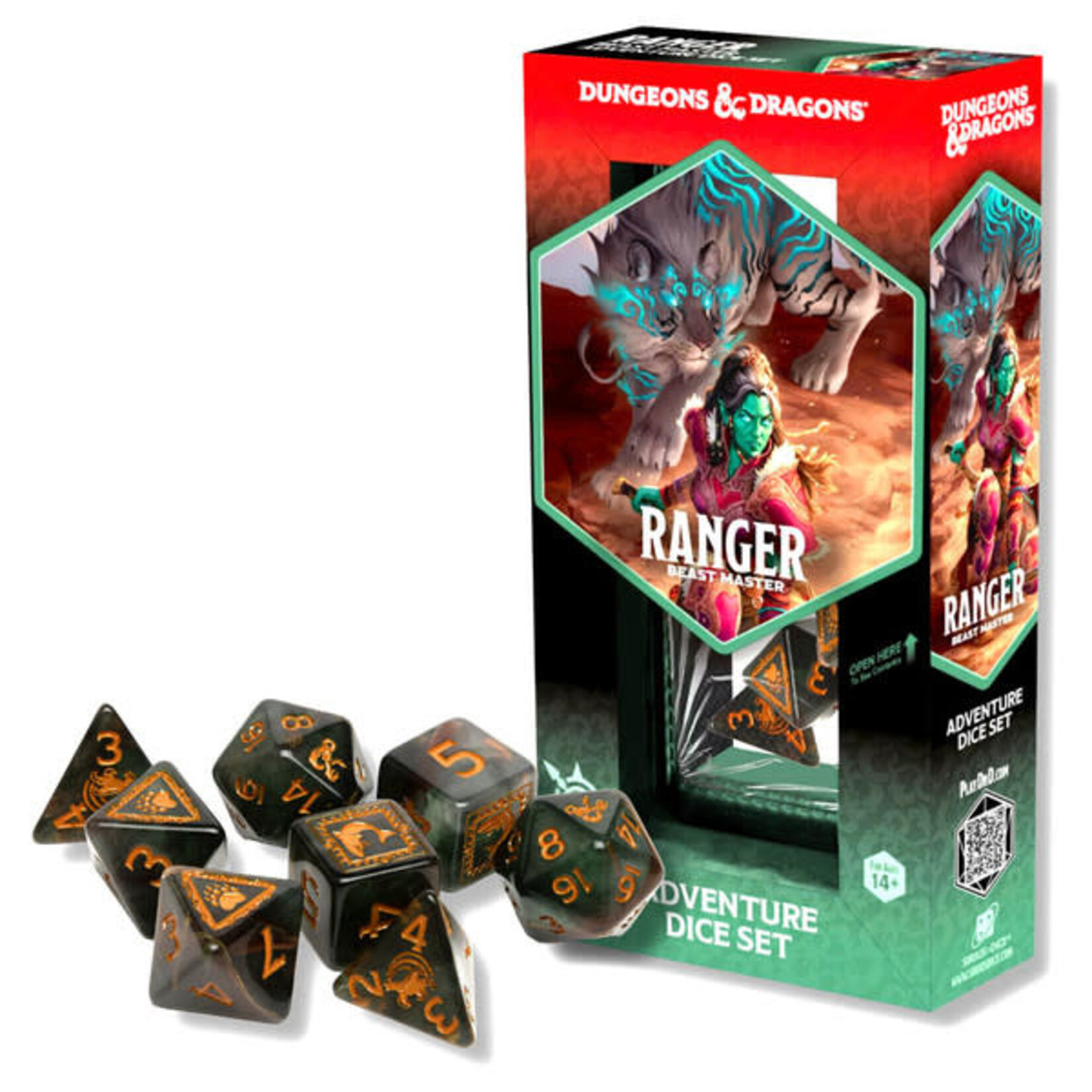 D&D Adventure Dice: Ranger (8 Beast Master Dice Set)