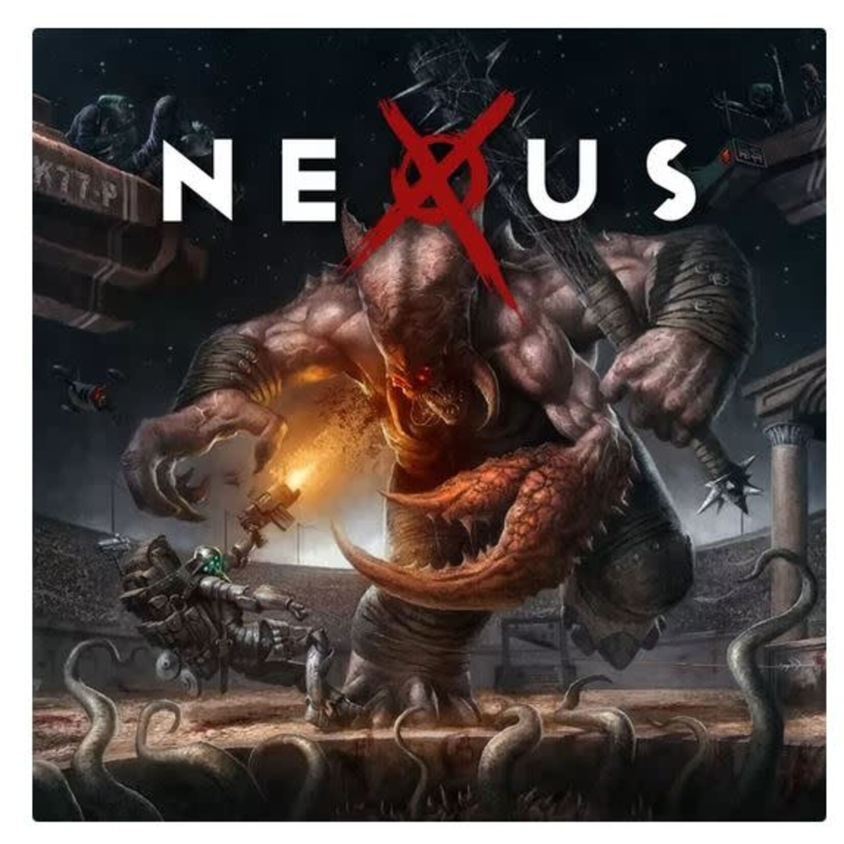 #11547 Nexus Arena Combat w/Metal Coins and Plstic Board Dragon Cache Used Game
