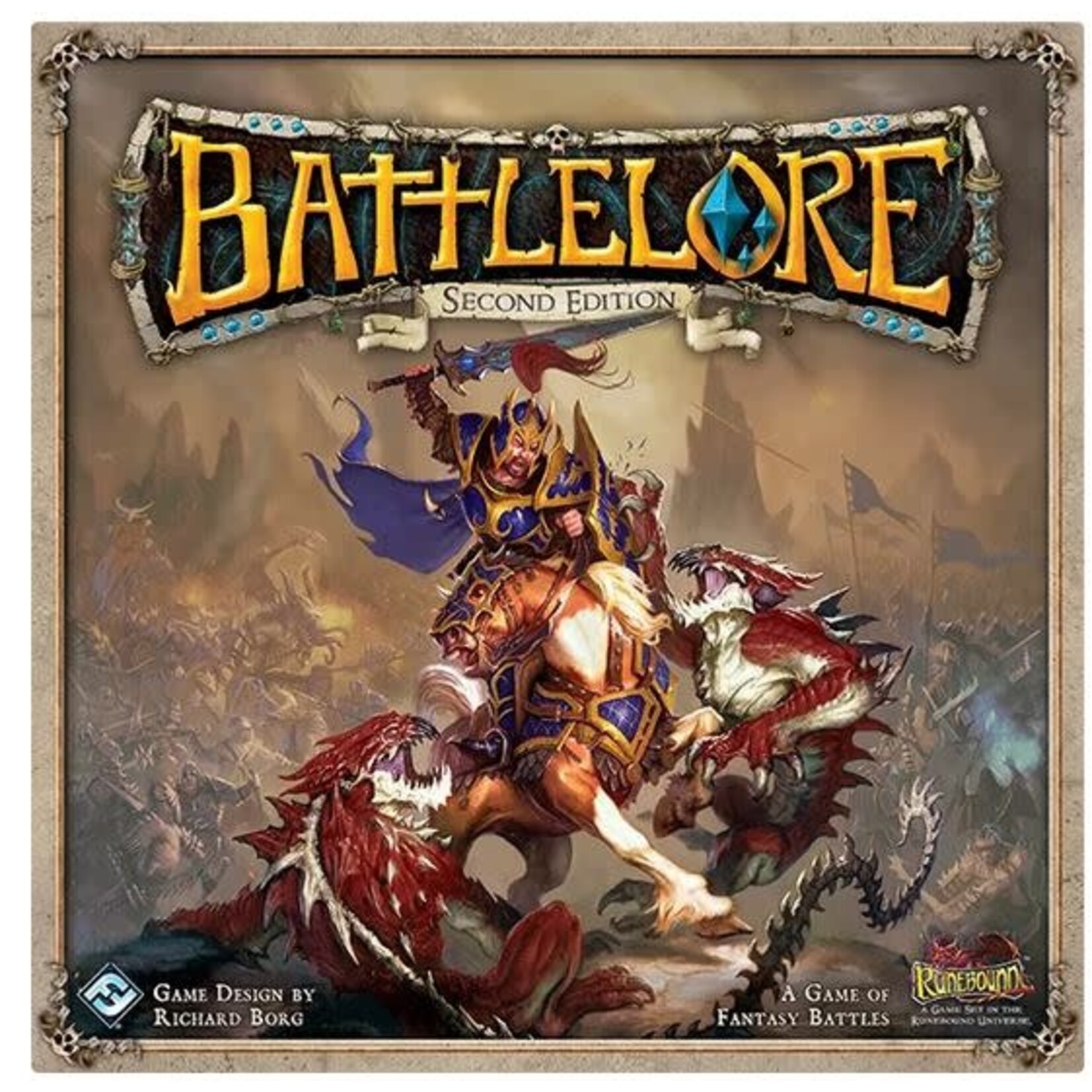 #11542 Battlelore Second Edition Dragon Cache Used Games