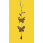 Flamed Butterflies Ornament