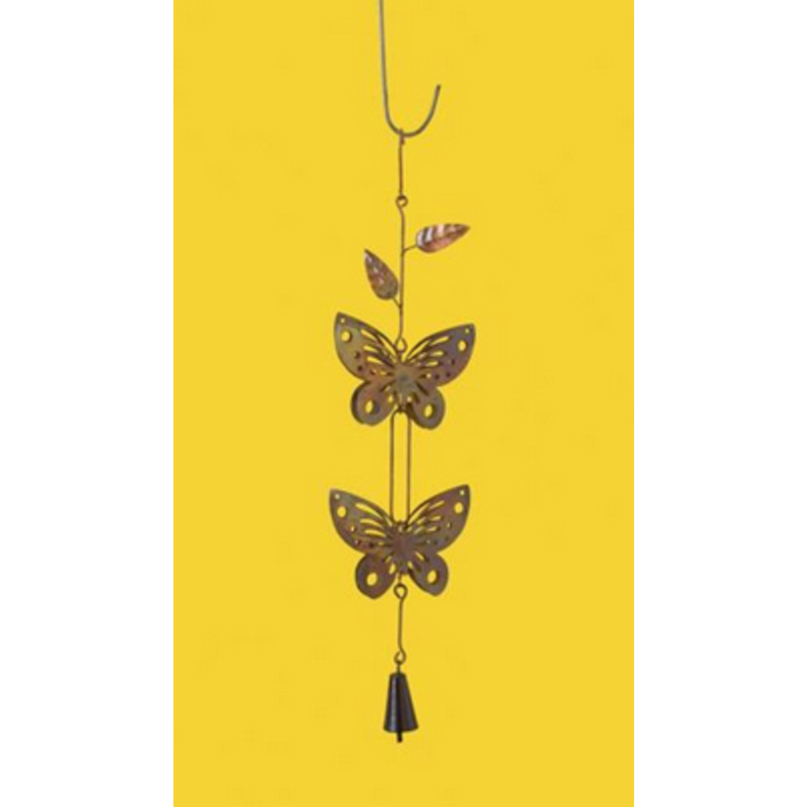 Flamed Butterflies Ornament