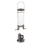 Seed Tube Medium Brushed Nickel Quick Clean Base