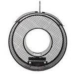 Black Circle Mesh FlyThru Feeder