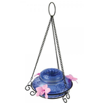 Antique Top Glass Hummingbird Feeder - Illuminated - 14oz