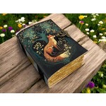 Billion Brothers Leather Journal: Vintage Celtic Fox Print 5 x 7