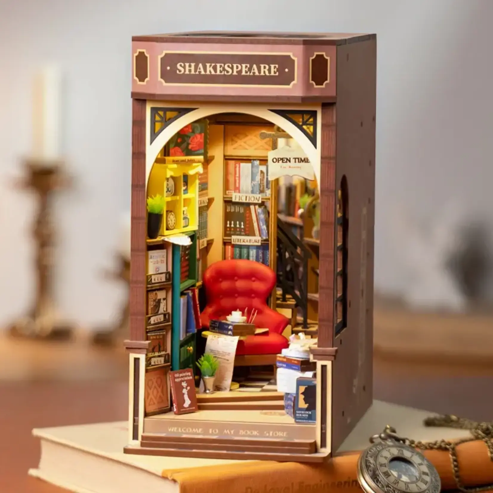 Book Nook Kit - Shakespeare's Bookstore