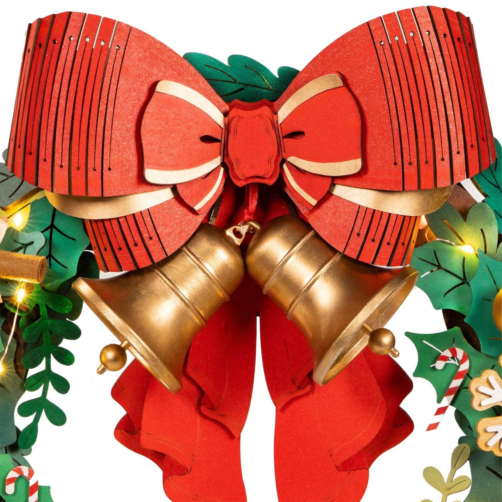 3D Puzzle Kit - Christmas Wreath
