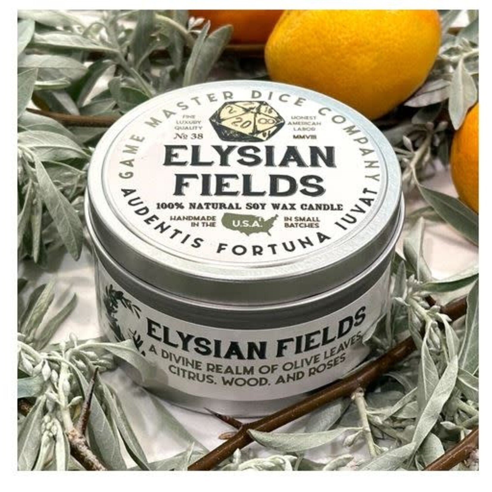 Candle - GMD - Elysian Fields - 8oz Tin