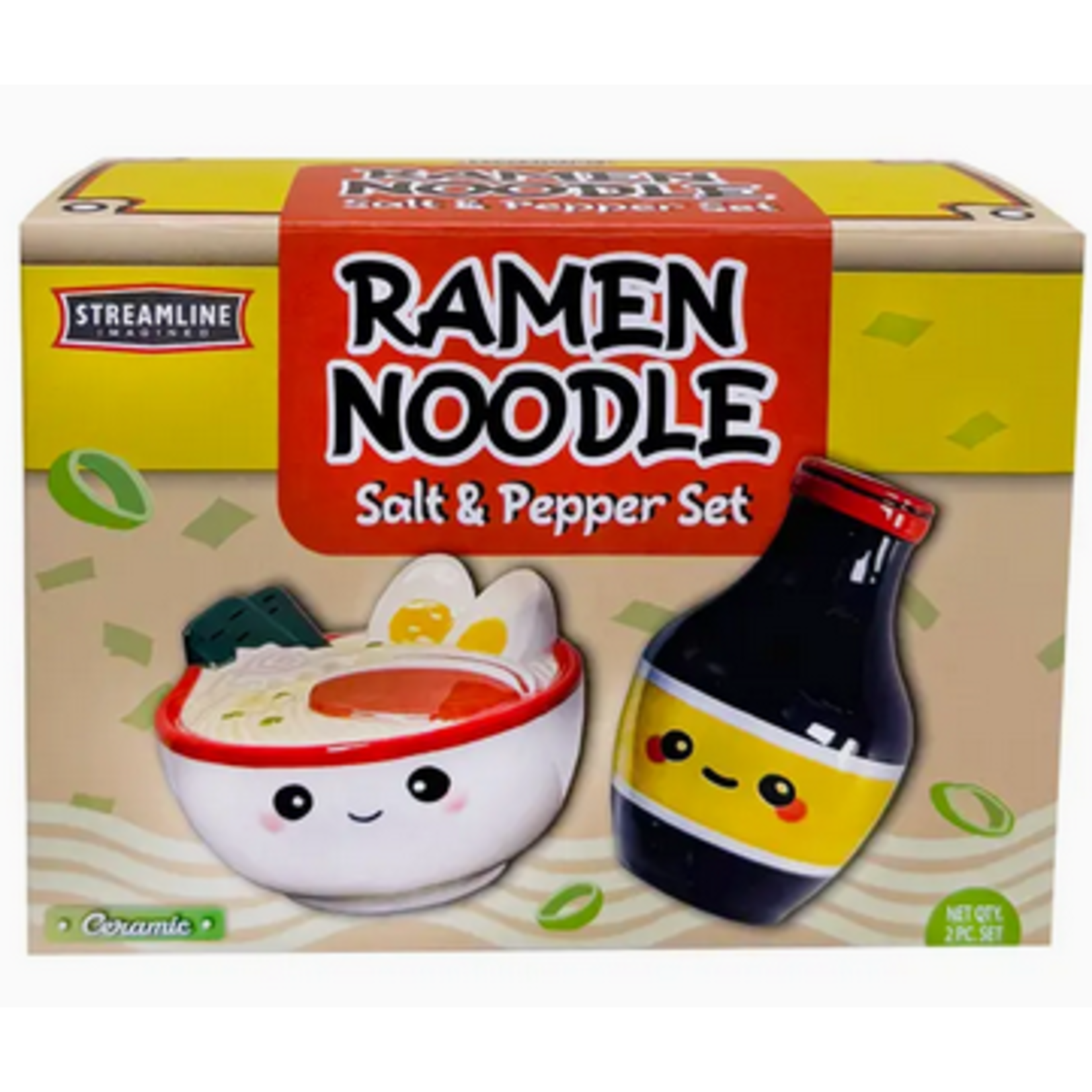 Salt and Pepper Shaker Set -  Ramen Noodle
