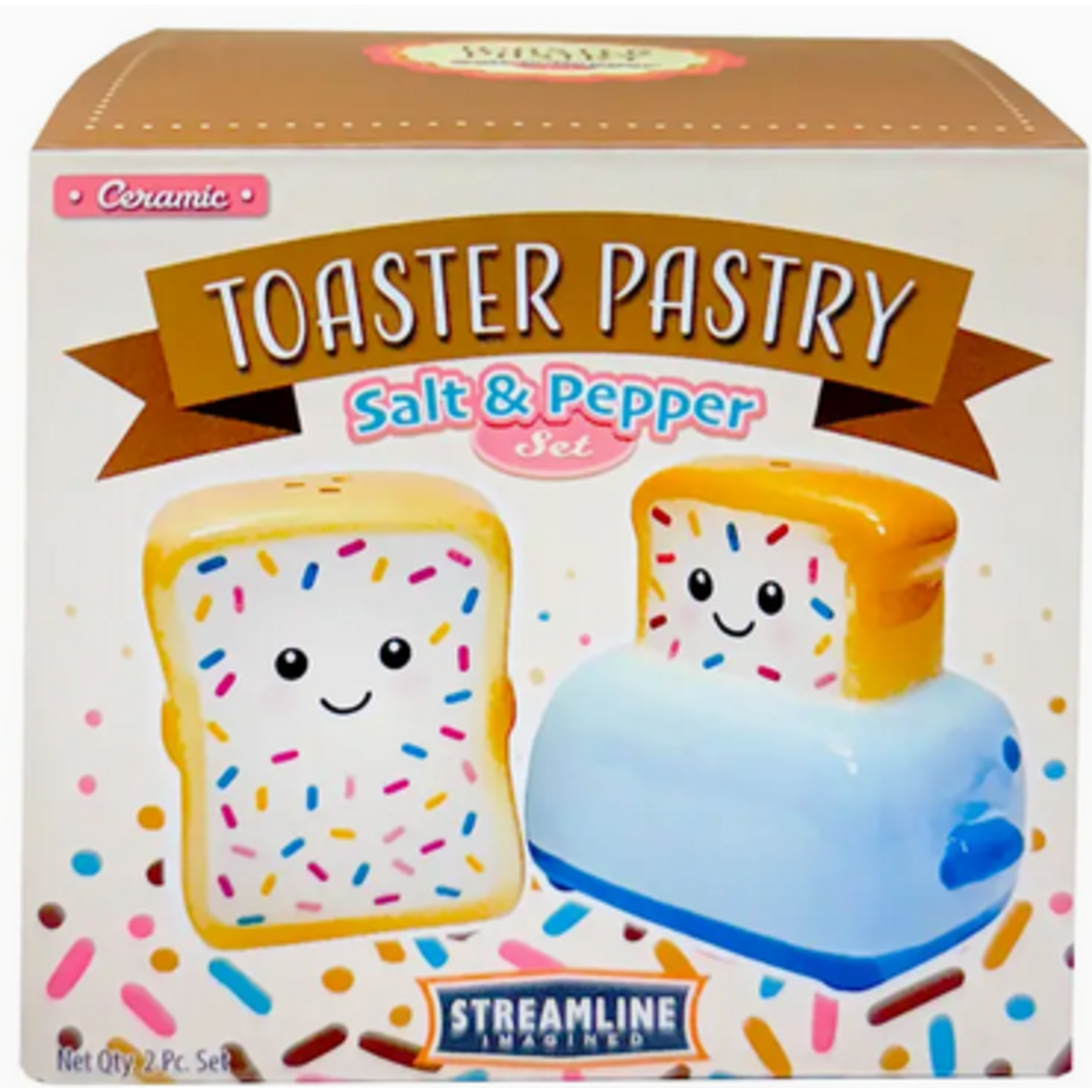 Salt and Pepper Shaker Set -  Toaster Pastry