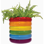Planter -  Stacked Rainbow