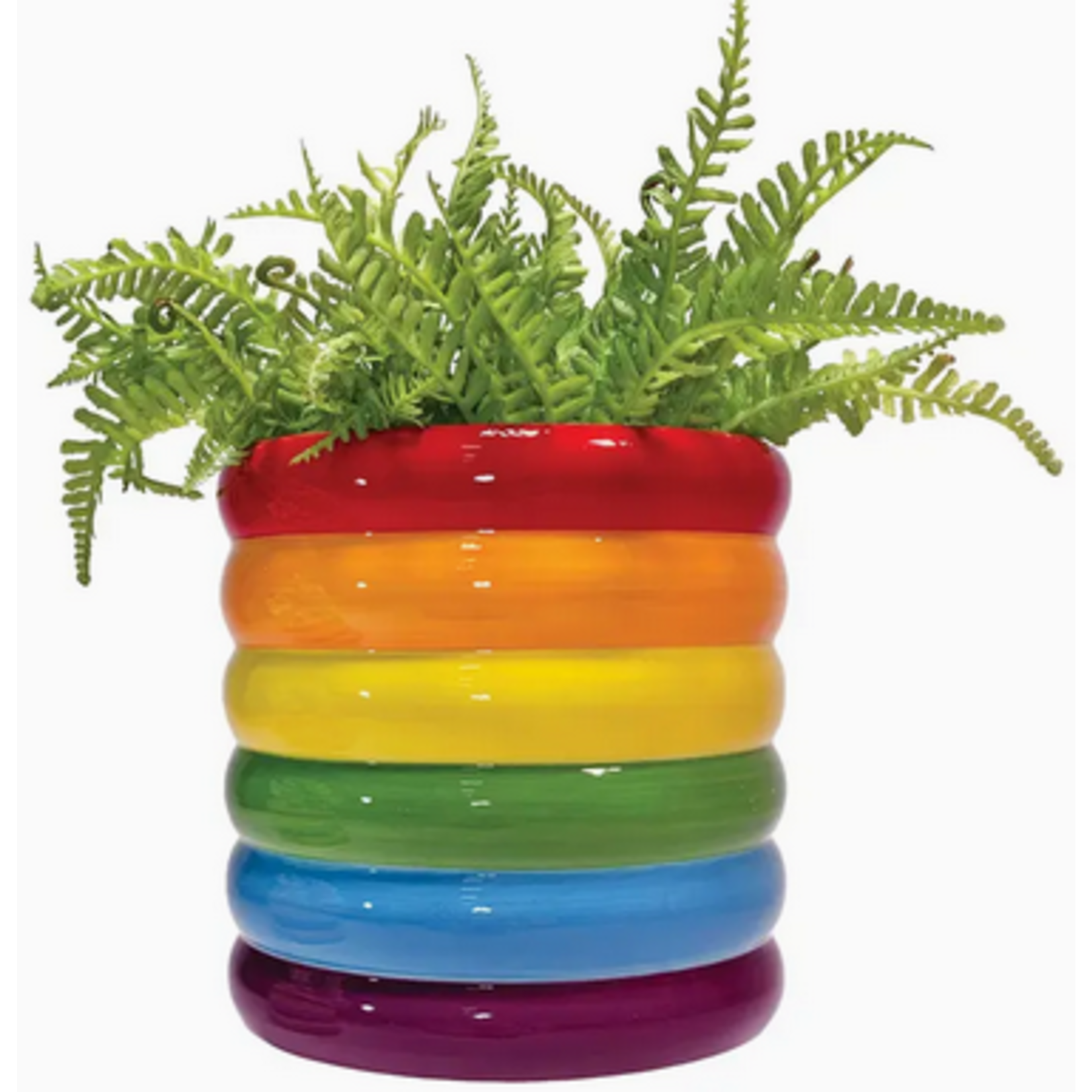 Planter -  Stacked Rainbow