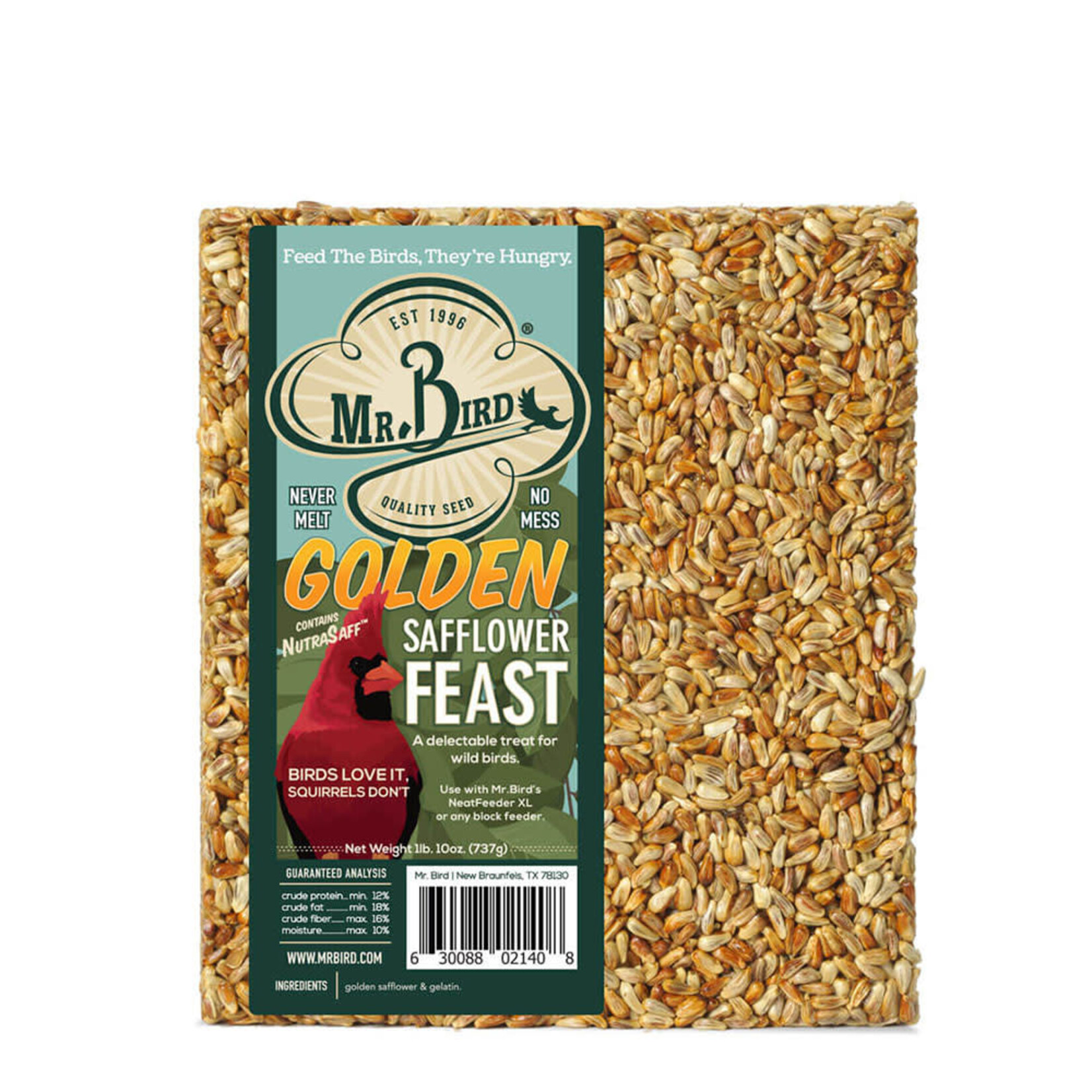 Seed Cake Golden Safflower - Large