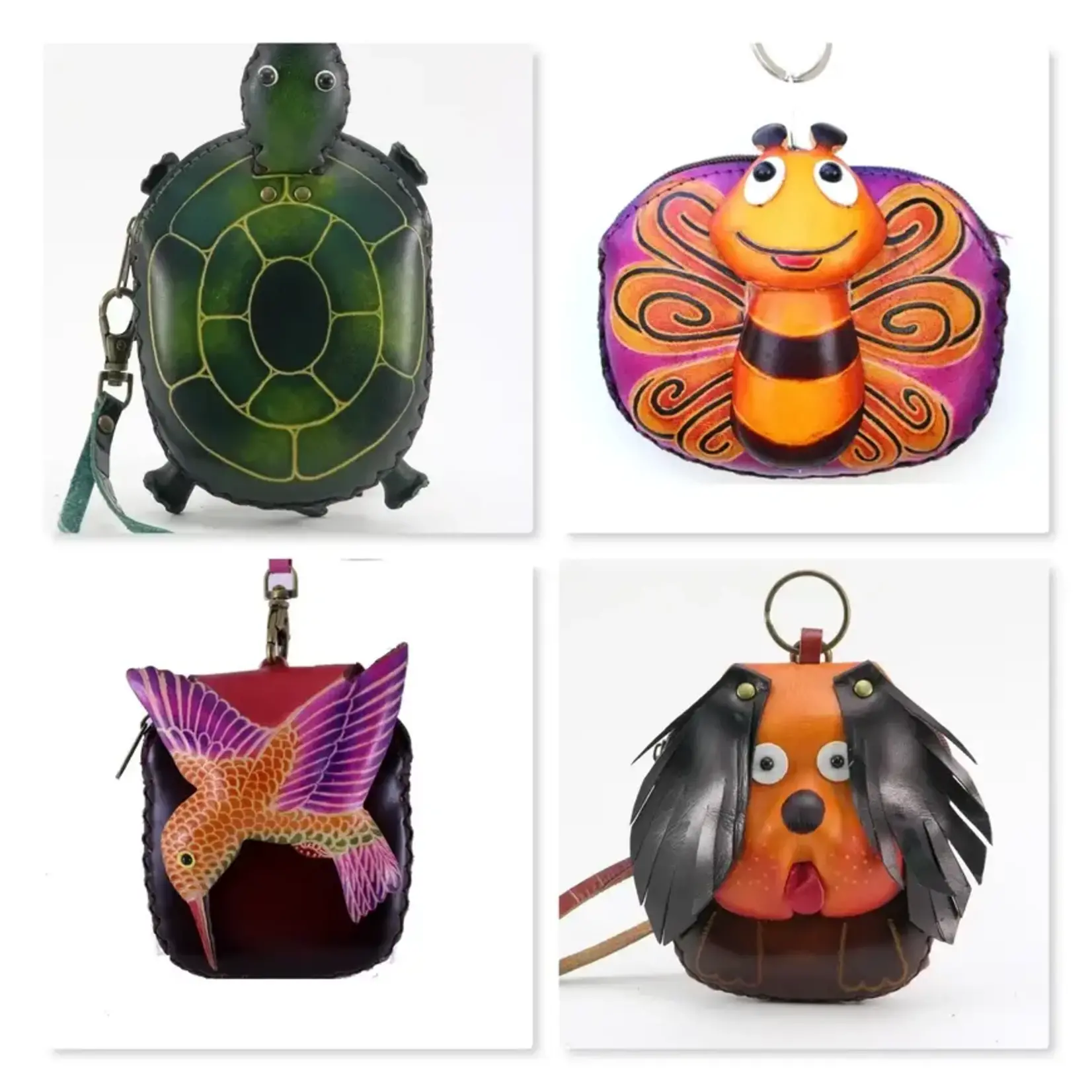 Sunflower Handmade Leather Inc Coin Purse - Leather