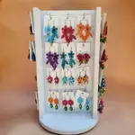 Sunflower Handmade Leather Inc Leather Earrings - Flowers