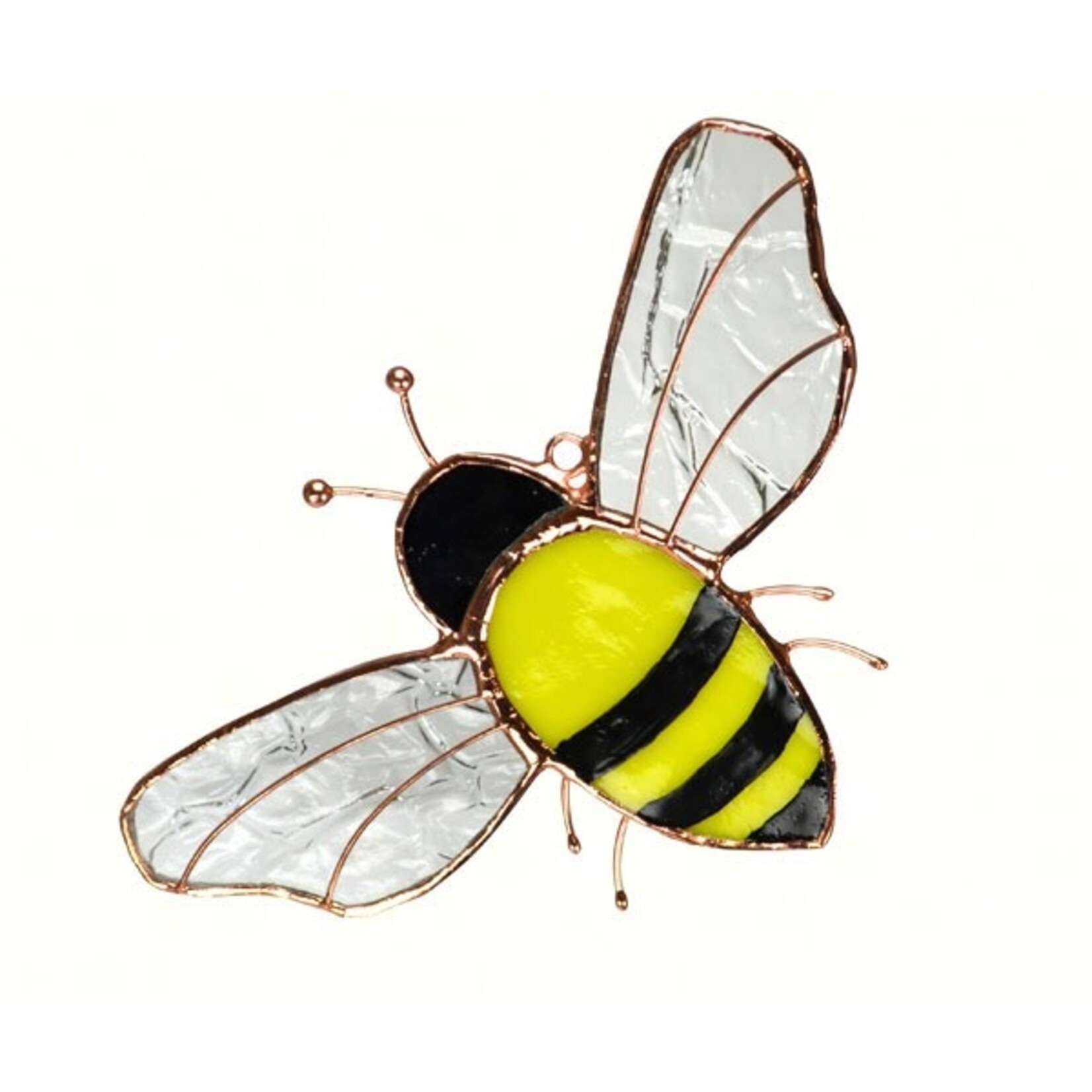 Stained Glass Bee Suncatcher