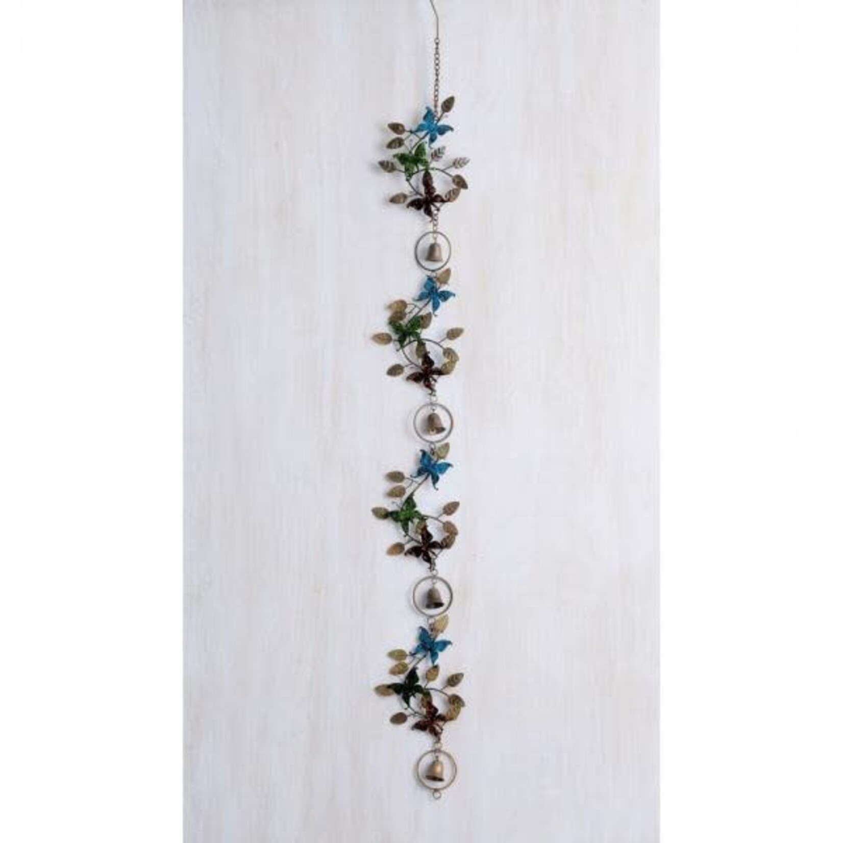 Multicolor Butterflies on Branch
