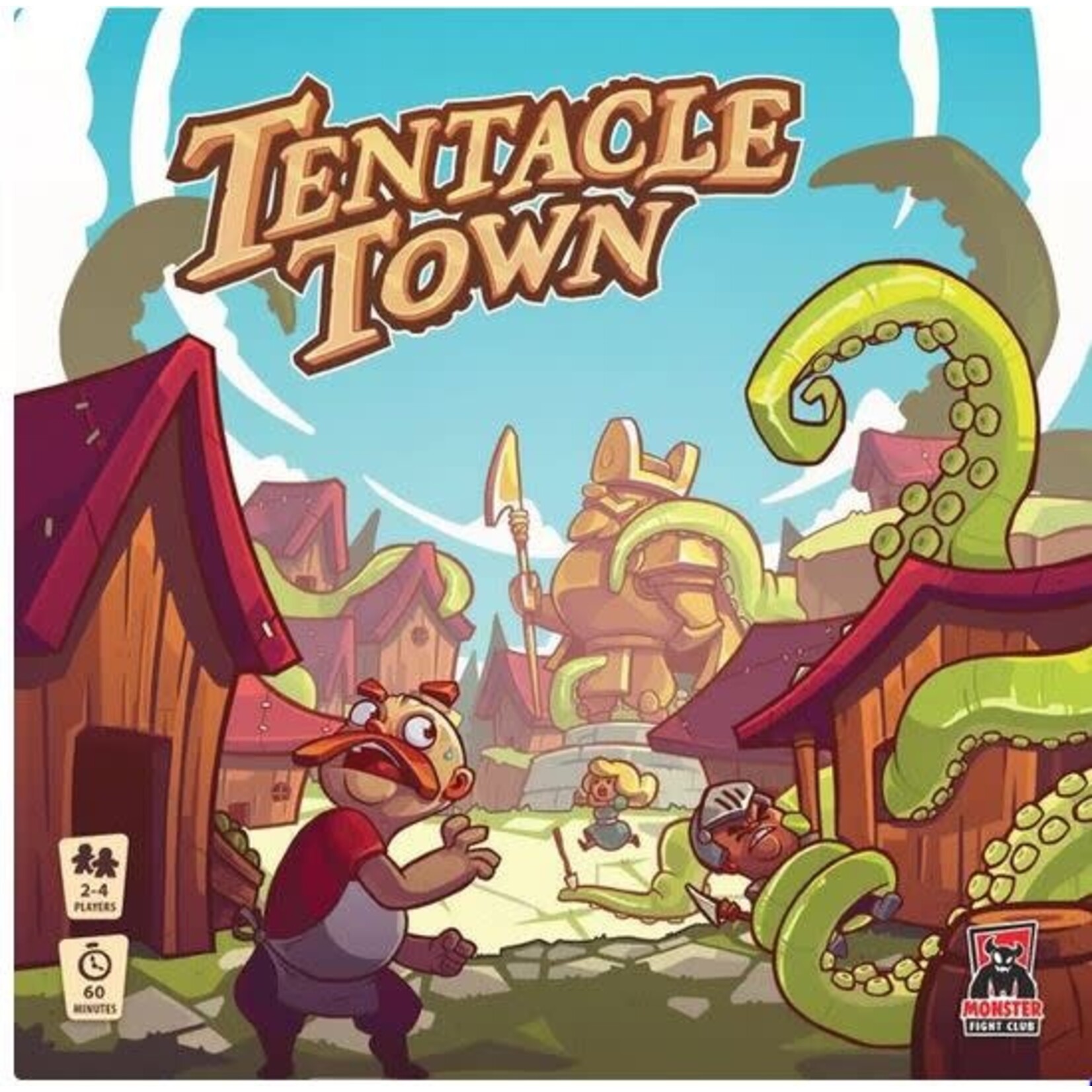 #11520 Tentacle Town (kickstarter Deluxe) Dragon Cache Used Game