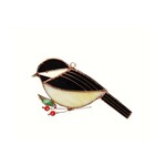 Chickadee Suncatcher