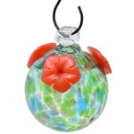 Glass Hummingbird Feeder - Ocean Shades