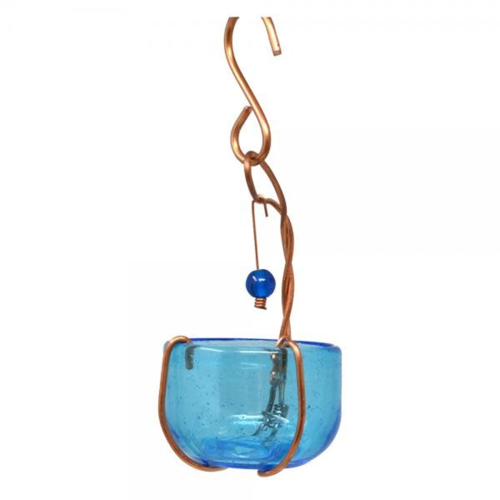 Copper Bluebird Mealworm Feeder