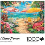 #11511 Perfect Day at the Beach 1000 Piece Puzzle Dragon Cache Used Game