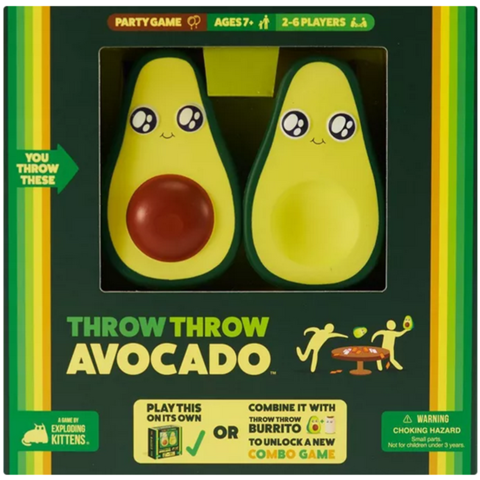 #11491 Throw Throw Avocado Dragon Cache Used Game
