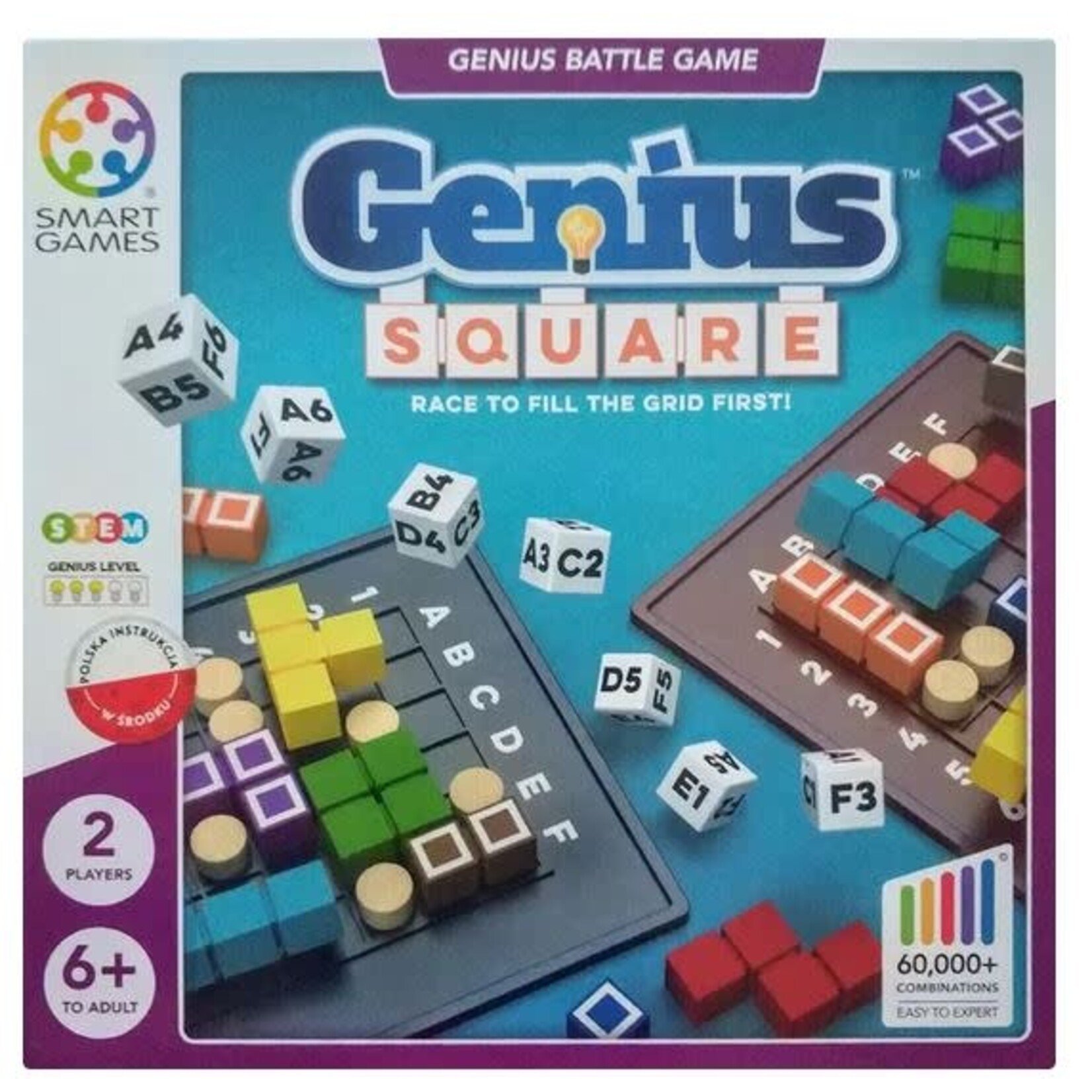 #11482 The Genius Square Dragon Cache Used Game