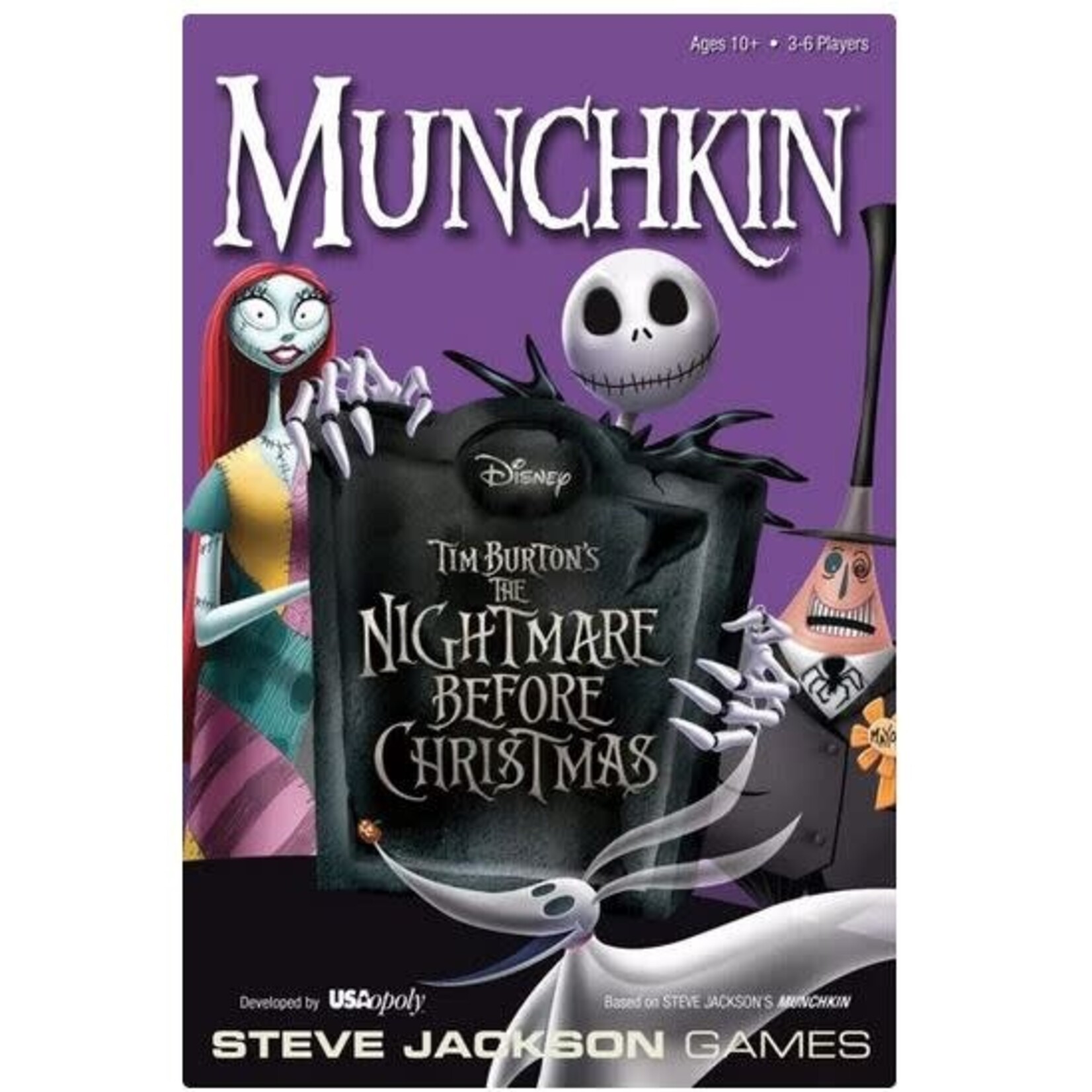 #11477 Munchkin: The Nightmare Before Christmas Dragon Cache Used Game