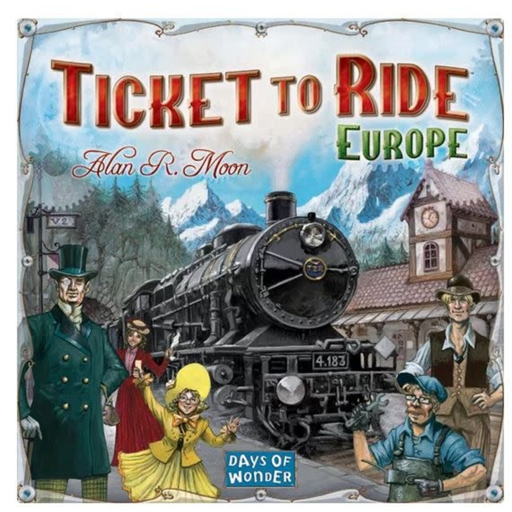 11527 Ticket to Ride: Europe Dragon Cache Used Game