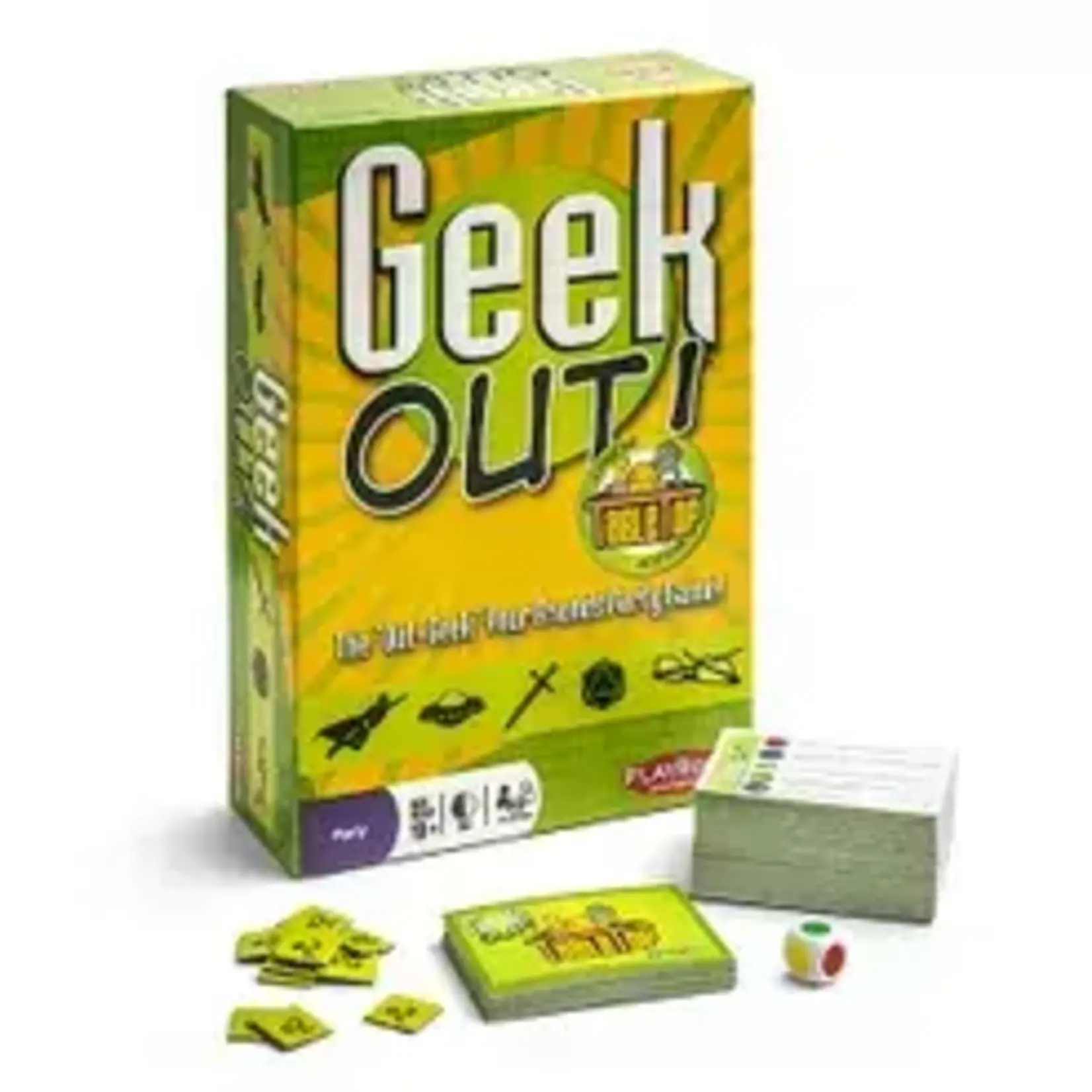 #11462 Geek Out! w/ Pop Culture Promo Deck Dragon Cache Used Game