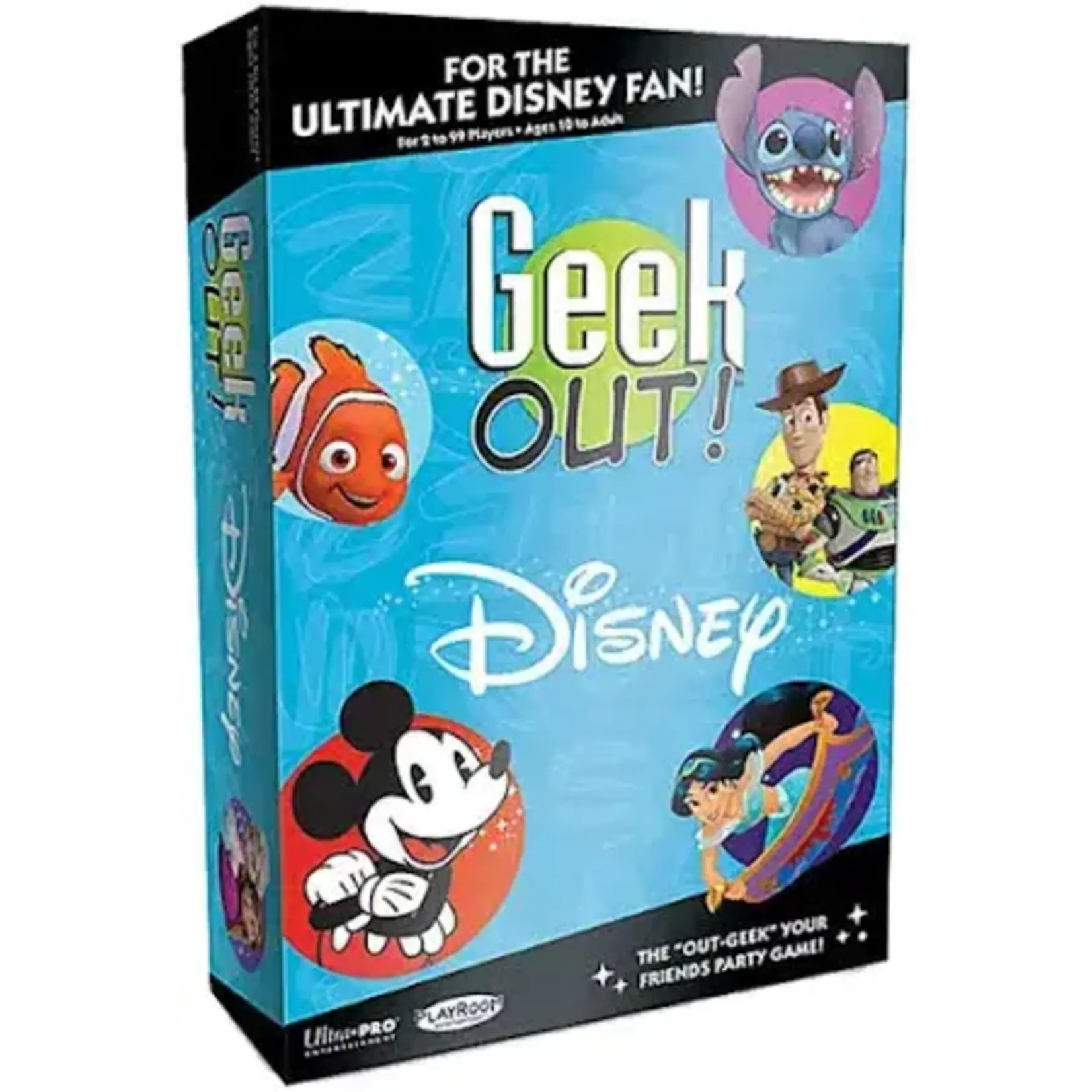 #11452 Geek Out! Disney Dragon Cache Used Game